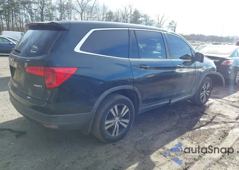 2017 Honda Pilot Ex-L из США, поврежденный, VIN 5FNYF6H51HB008478